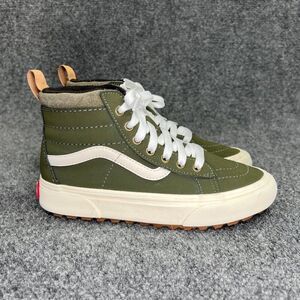 Vans Old Skool Shoes Boy's 2 Green MTE Primaloft High Top Athletic Retro Sneaker